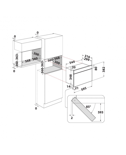 Cuptor cu microunde Whirlpool MBNA920X