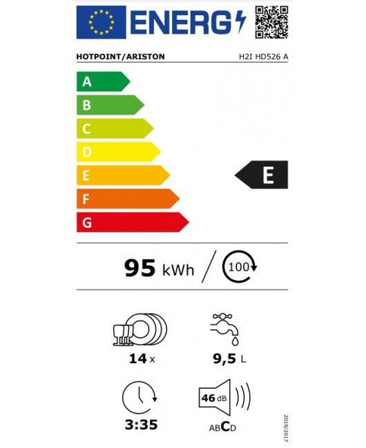 Masina de spalat vase Hotpoint H2I HD526 A