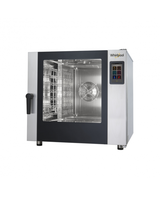 Cuptor electric profesional Whirlpool AFO ET 6DS, touch screen, combi + abur direct, 6 nivele