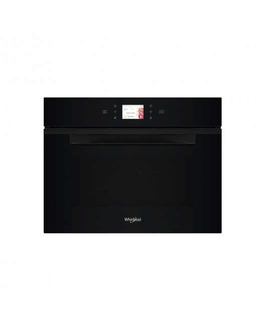 Cuptor cu microunde incorporabil Whirlpool WCW11O7HTSB, curatare hidrolitica, Touch-control, sonda de carne