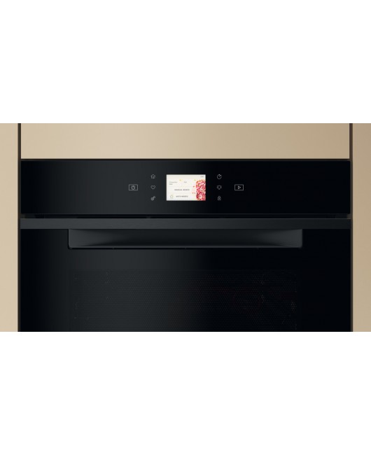 Cuptor cu microunde incorporabil Whirlpool WCW11O7HTSB, curatare hidrolitica, Touch-control, sonda de carne