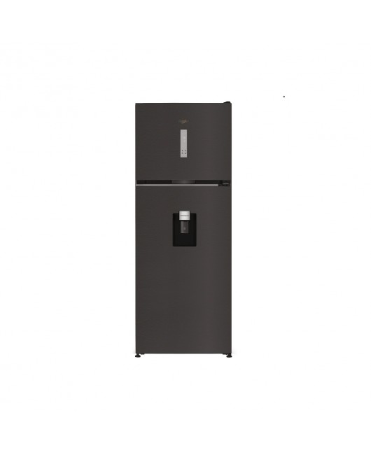Frigider cu doua usi Full No Frost Whirlpool WHD2 6472W X4E, motor inverter, dozator apa