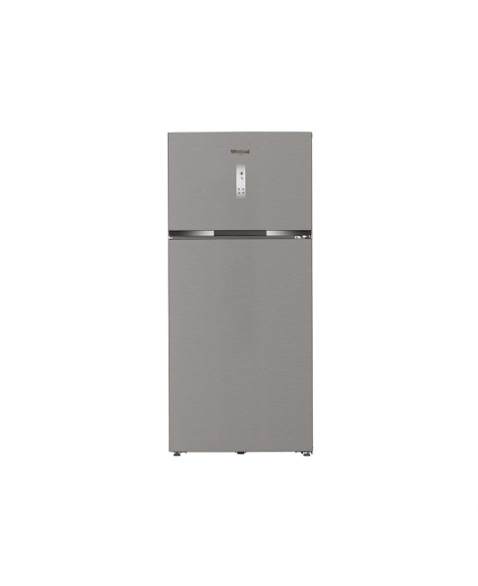 Frigider cu doua usi Full No Frost Whirlpool WHD2 6633 X5E, motor inverter, latime 83 cm