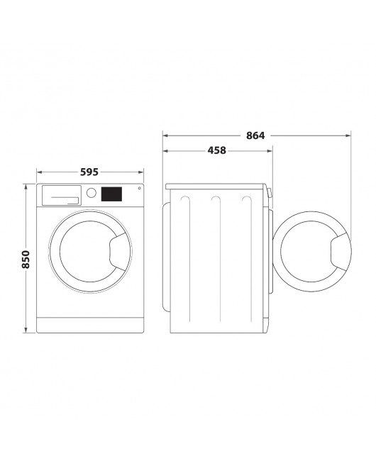 Masina de spalat rufe slim Whirlpool WRBSS 6249 S EU