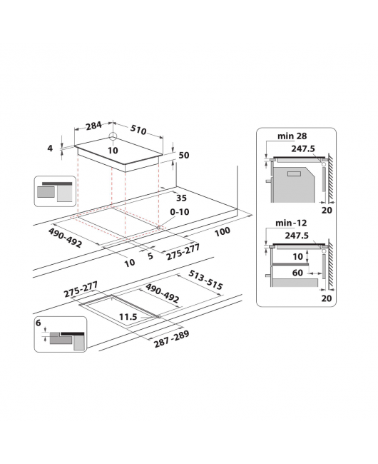 Plita pe inductie Whirlpool WS Q0530 NE