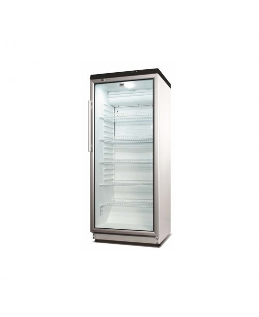 Vitrina frigorifica profesionala cu o usa Beko ADN 202/1, 290 litri, rama inox