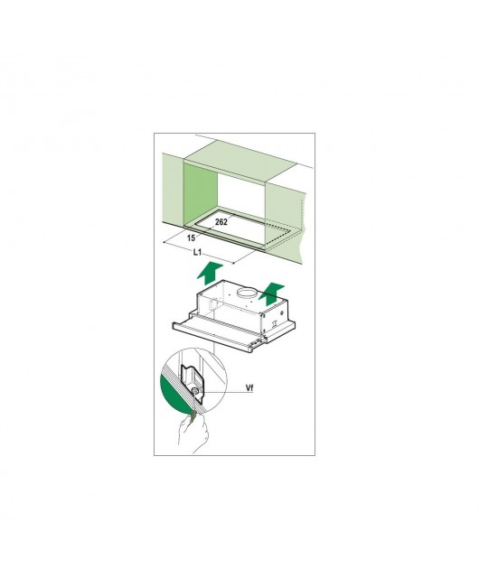 Hota incorporabila telescopica Beko CTB6250B