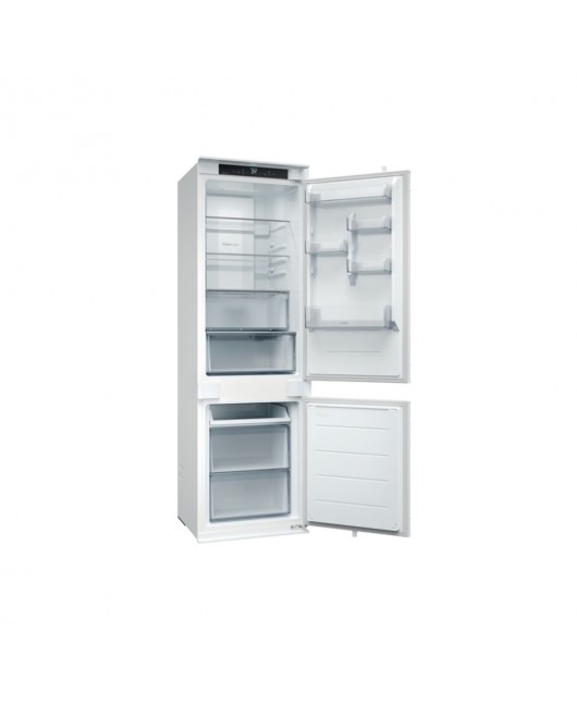 Combina frigorifica incorporabila NoFrost Candy ECNBQT3518E, control Wi-Fi