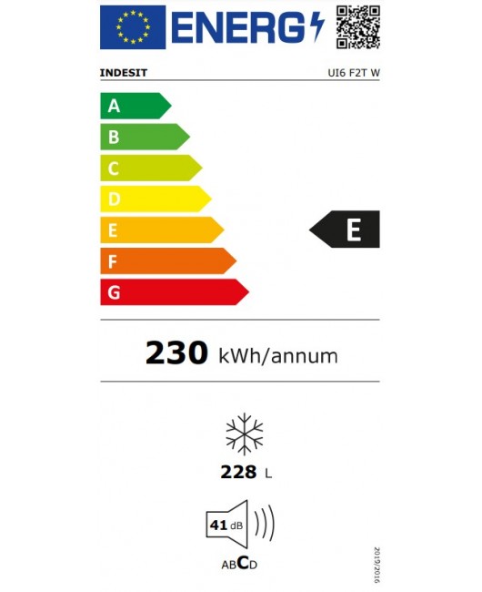 Congelator neincorporabil NoFrost Indesit UI6 F2T W