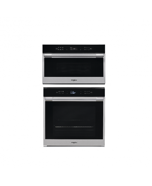 Pachet Cuptor Whirlpool W7 OM4 4S1 P + Cuptor cu microunde Whirlpool W7 MD440