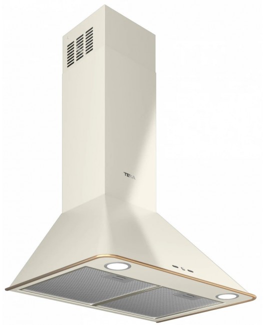 Hota decorativa Teka DOS 60.2, 60 cm, 600mc/h turbo, Vanilla